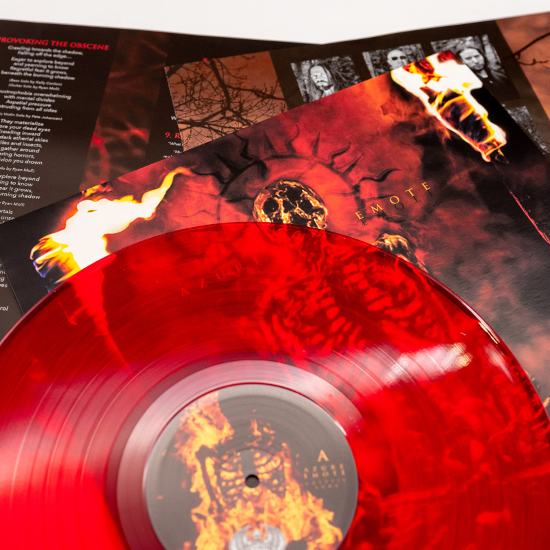 Azure Emote - Cryptic Aura Vinyl LP  |  Red Transparent
