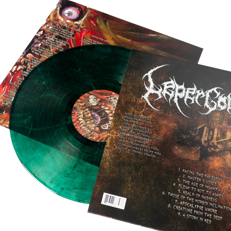 Leper Colony - Those Of The Morbid Vinyl LP  |  Crystal Clear/Green/Black Marble