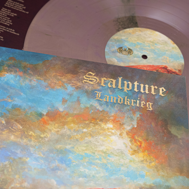 Scalpture - Landkrieg Vinyl LP  |  Purple/Gold Marble