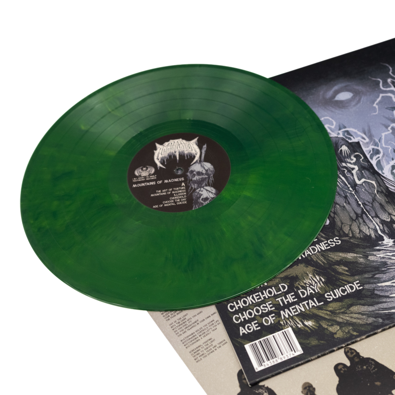 Total Annihilation - Mountains Of Madness Vinyl LP  |  Green/Yellow Marble