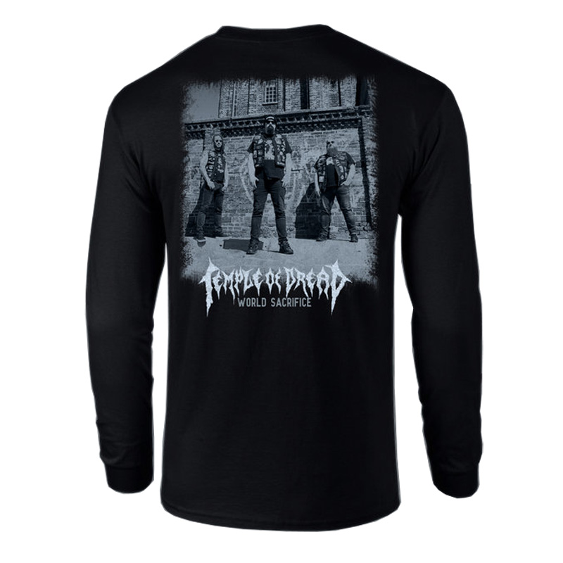 Temple Of Dread - World Sacrifice Longsleeve  |  XL  |  black