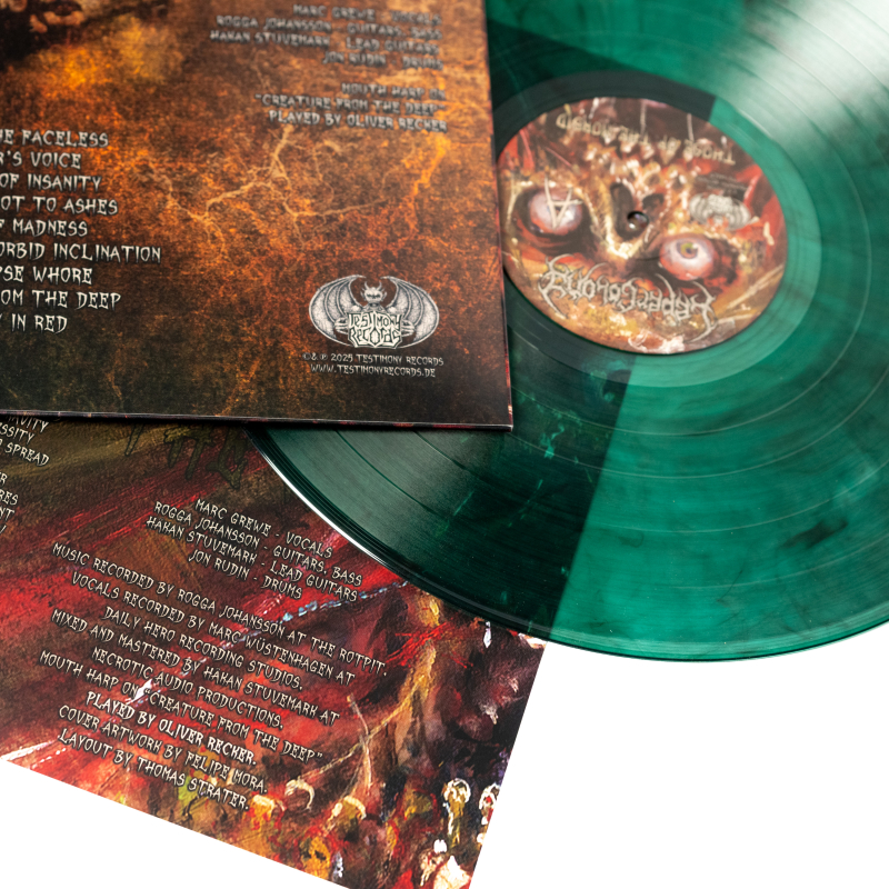 Leper Colony - Those Of The Morbid Vinyl LP  |  Crystal Clear/Green/Black Marble