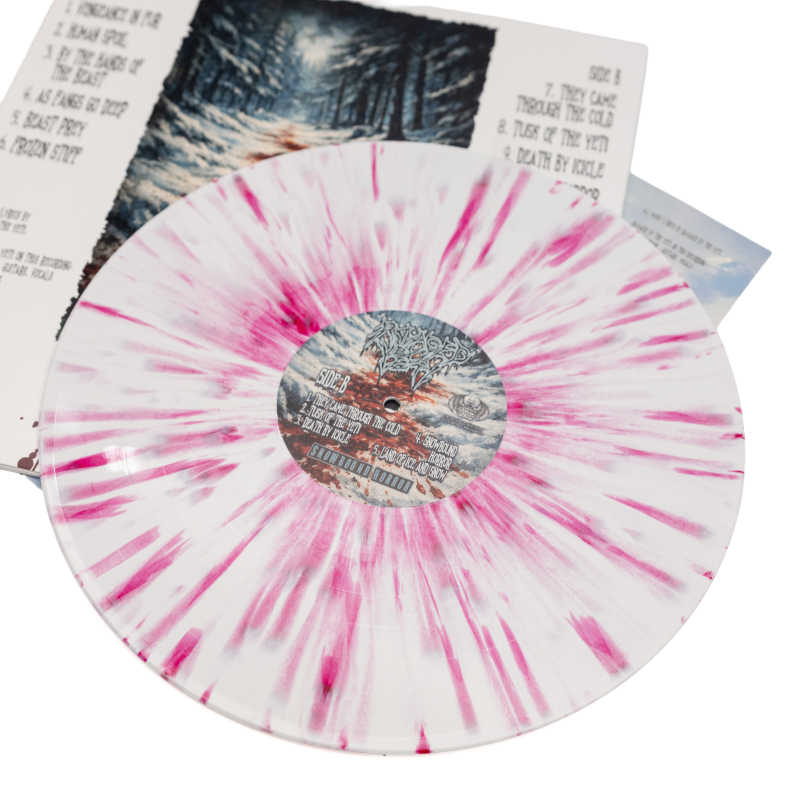 Ravaged By The Yeti - Snowbound Horror Vinyl LP  |  White/Red Splatter