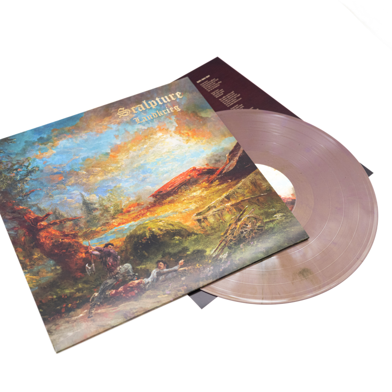 Scalpture - Landkrieg Vinyl LP  |  Purple/Gold Marble