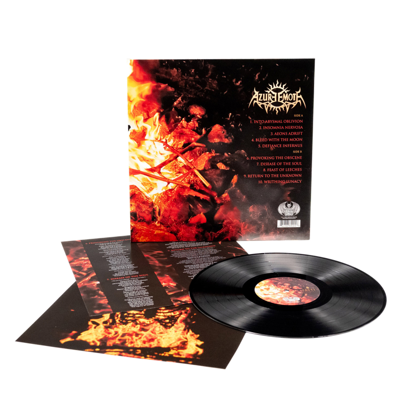 Azure Emote - Cryptic Aura Vinyl LP  |  Black