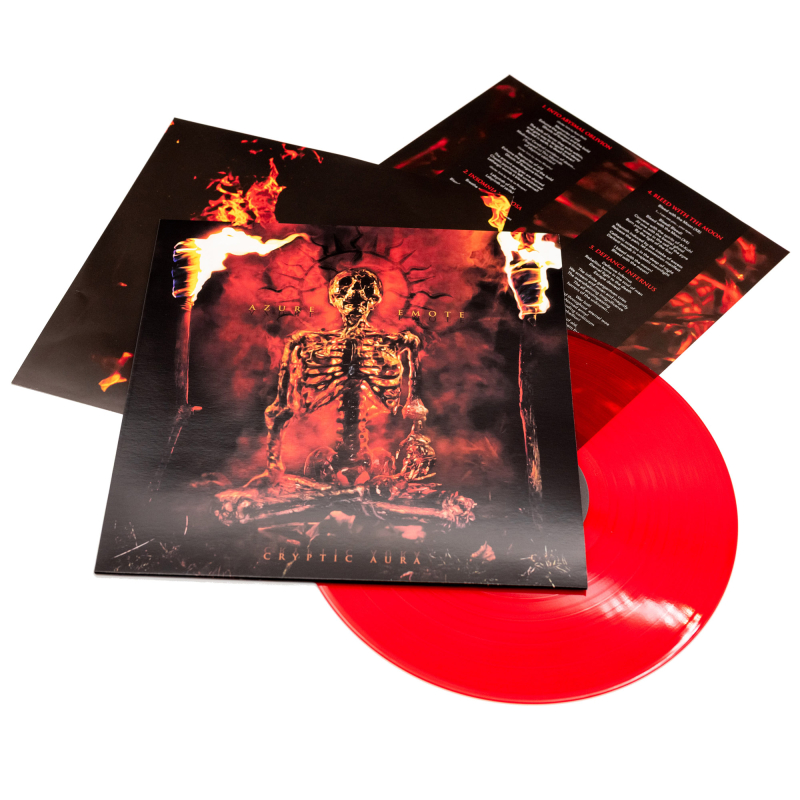Azure Emote - Cryptic Aura Vinyl LP  |  Red Transparent