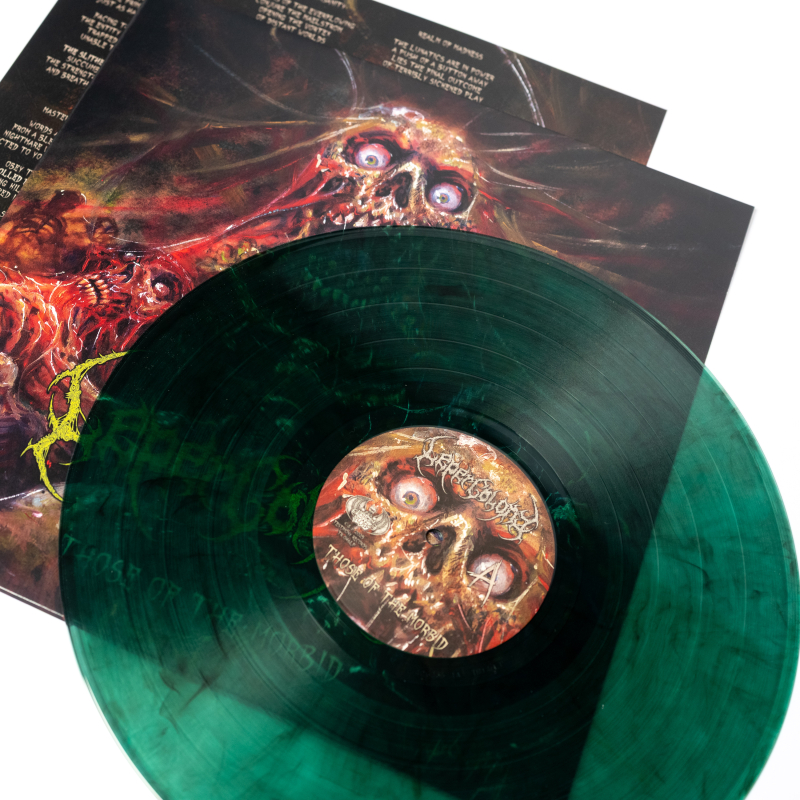 Leper Colony - Those Of The Morbid Vinyl LP  |  Crystal Clear/Green/Black Marble