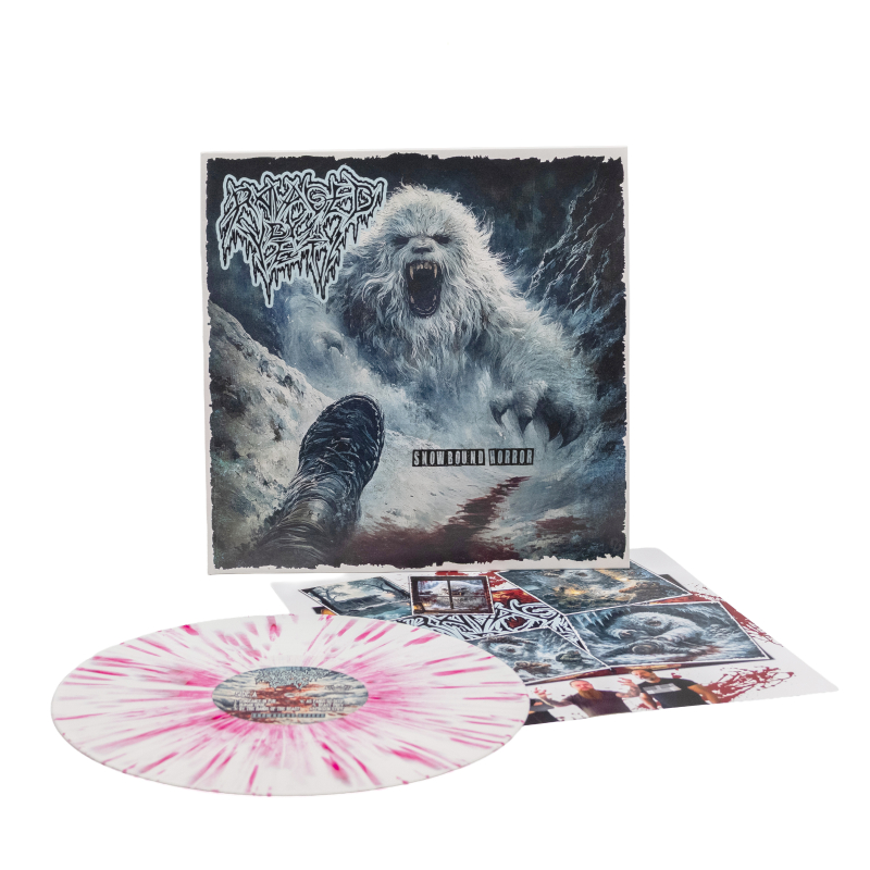 Ravaged By The Yeti - Snowbound Horror Vinyl LP  |  White/Red Splatter