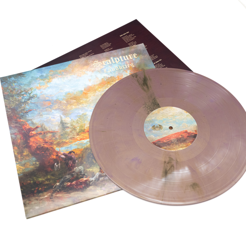 Scalpture - Landkrieg Vinyl LP  |  Purple/Gold Marble