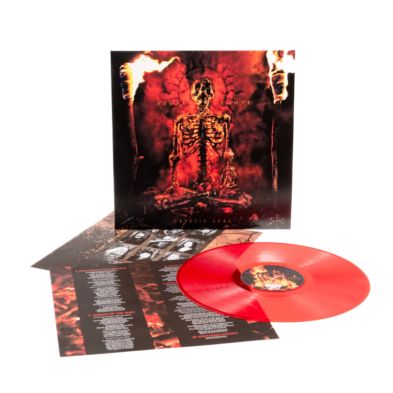 Azure Emote - Cryptic Aura Vinyl LP  |  Red Transparent
