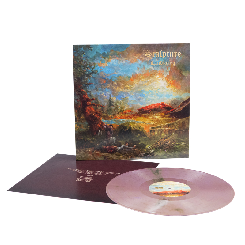 Scalpture - Landkrieg Vinyl LP  |  Purple/Gold Marble