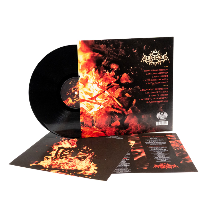Azure Emote - Cryptic Aura Vinyl LP  |  Black