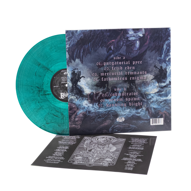 KHNVM - Cosmocrator Vinyl LP  |  Turquoise/Black Marble