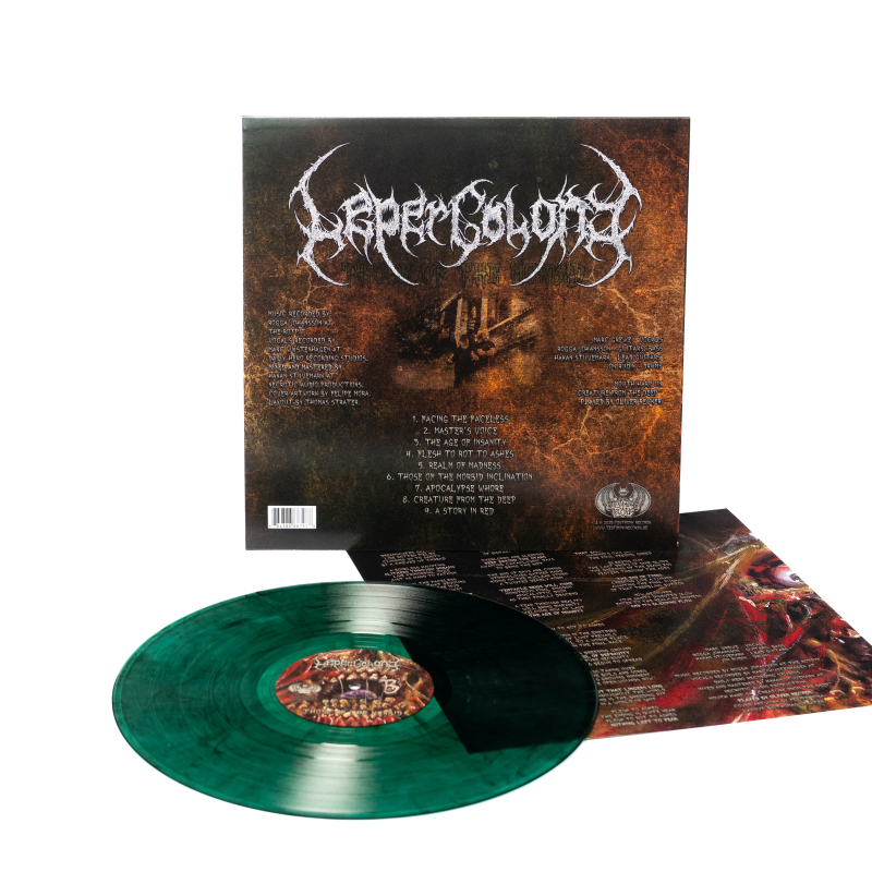 Leper Colony - Those Of The Morbid Vinyl LP  |  Crystal Clear/Green/Black Marble