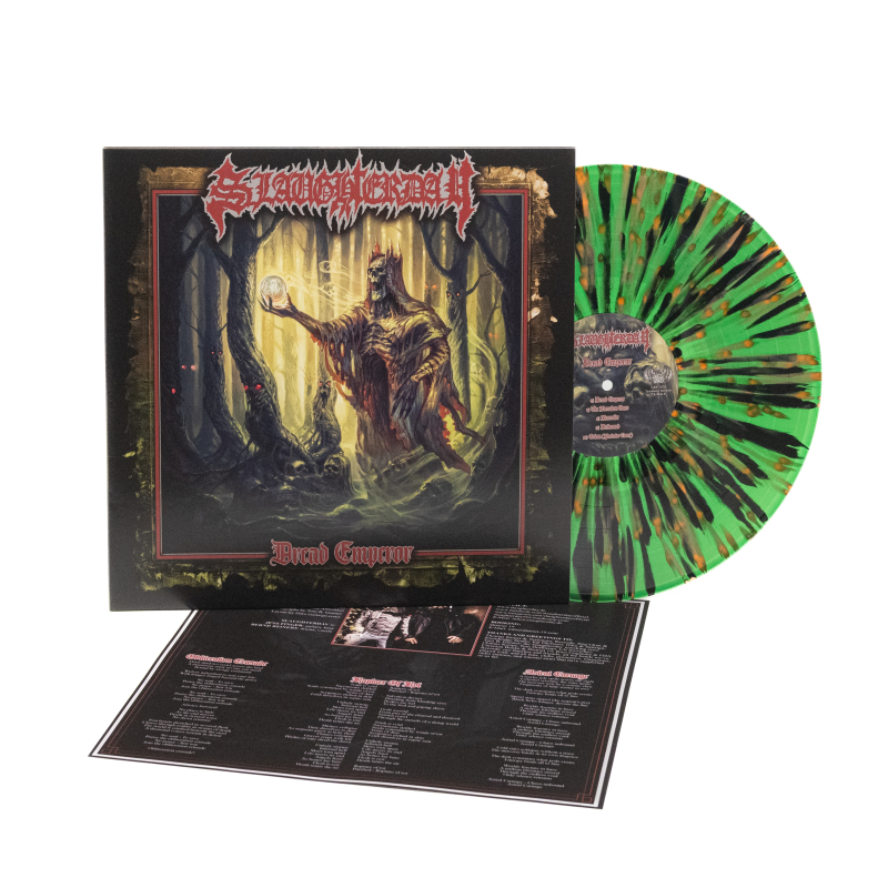 Slaughterday - Dread Emperor Vinyl LP  |  Green/Orange/Black Splatter