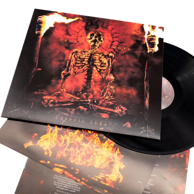 Azure Emote - Cryptic Aura Vinyl LP  |  Black