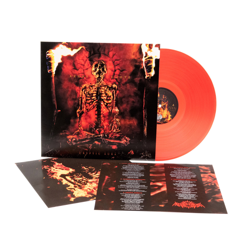 Azure Emote - Cryptic Aura Vinyl LP  |  Red Transparent