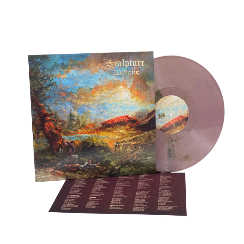 Scalpture - Landkrieg Vinyl LP  |  Purple/Gold Marble
