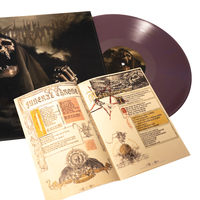 AntropomorphiA - Devoid Of Light Vinyl LP  |  Gold/Purple Marble