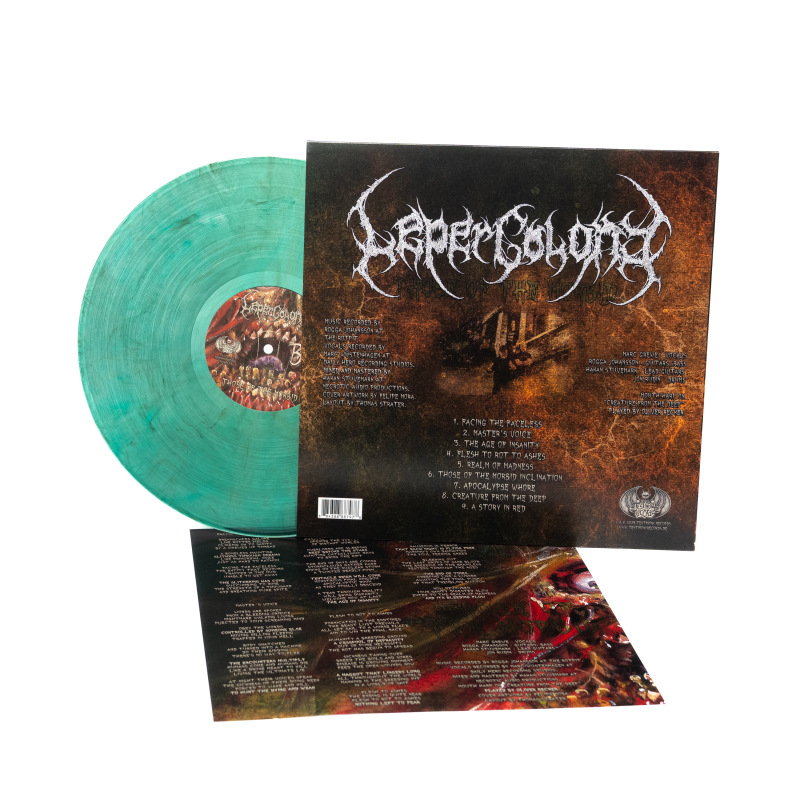 Leper Colony - Those Of The Morbid Vinyl LP  |  Crystal Clear/Green/Black Marble