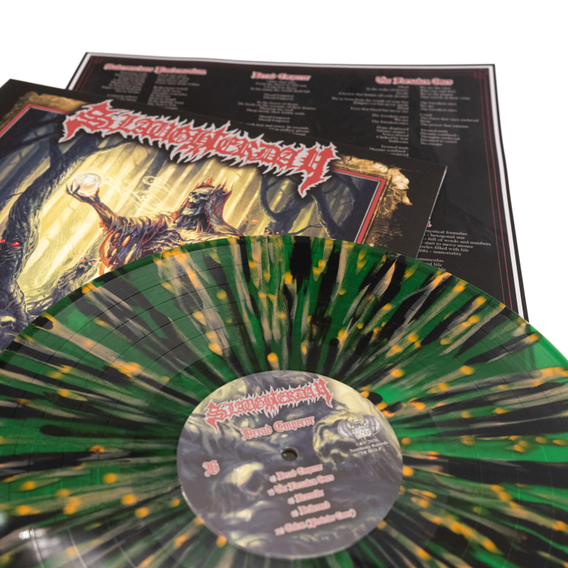 Slaughterday - Dread Emperor Vinyl LP  |  Green/Orange/Black Splatter