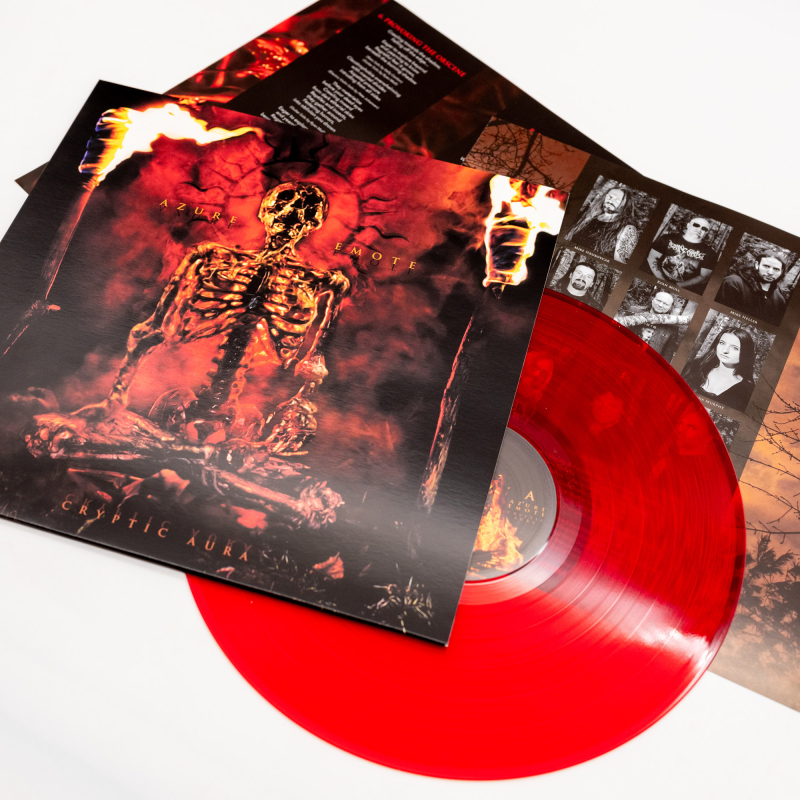 Azure Emote - Cryptic Aura Vinyl LP  |  Red Transparent