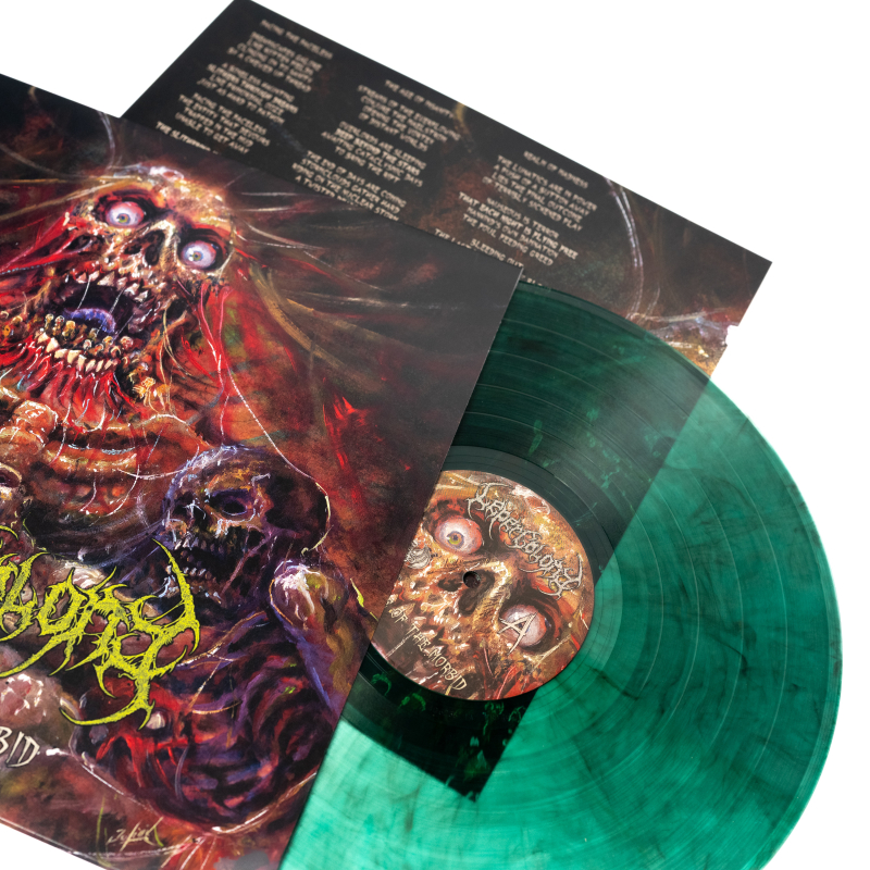 Leper Colony - Those Of The Morbid Vinyl LP  |  Crystal Clear/Green/Black Marble
